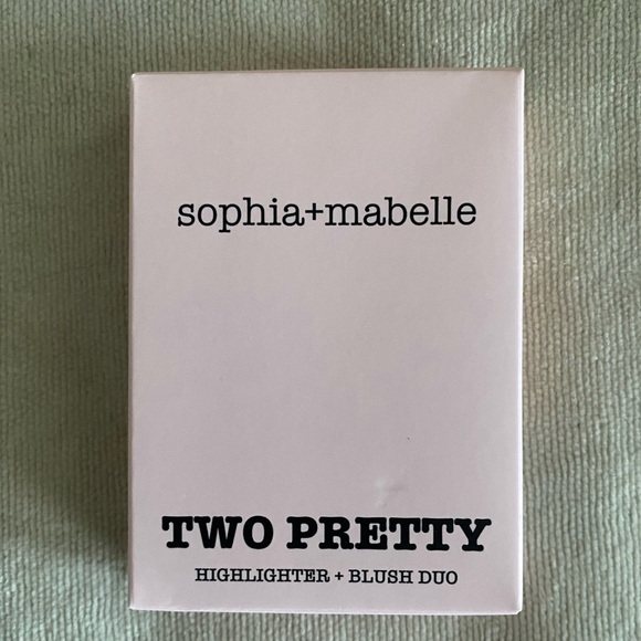 SOPHIA +Mabelle Two Pretty Highlighter and Blush Duo NIB - Picture 4 of 7